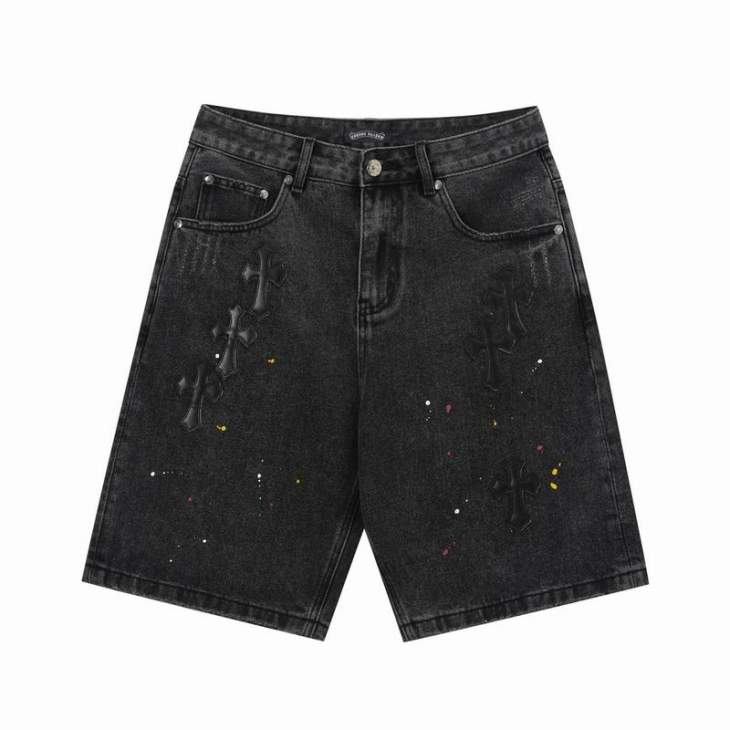 Picture of Chrome Hearts Jeans Short _SKUChromeHeartsM-2XLhgntx098798